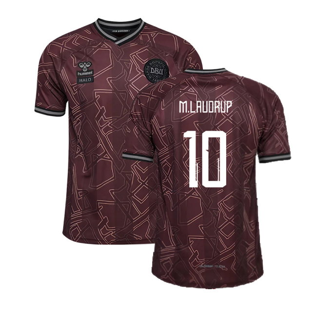 2024-2025 Denmark Special Edition Hummel x Halo SS Shirt (M.Laudrup 10)-SoccerKits Hub | Buy Soccer Jerseys Online